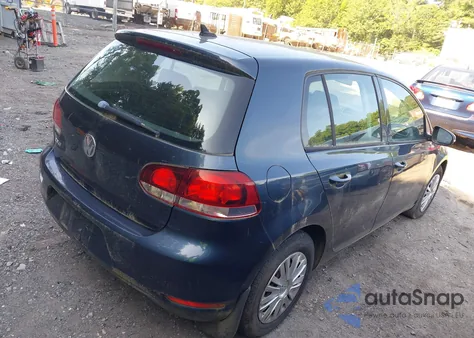 2012 Volkswagen Golf 2.5L 4-Door from USA, damaged, VIN WVWDB7AJ4CW198112
